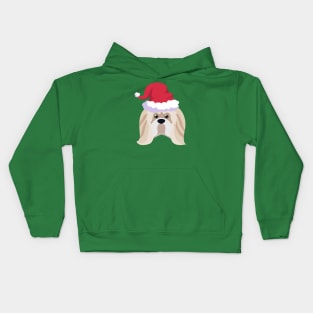 Funny Shih Tzu Dog Christmas 2020 Dog Lover Christmas Kids Hoodie